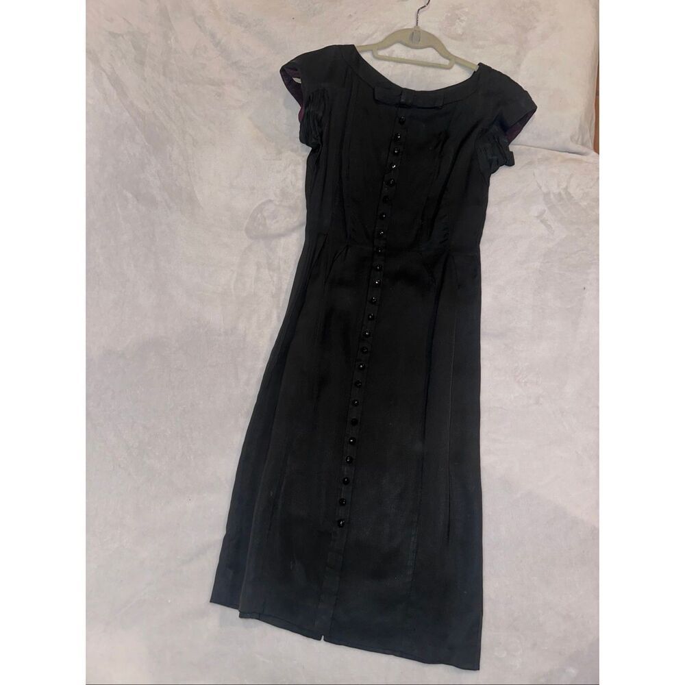 Jane Andre California vintage black womens dress size S